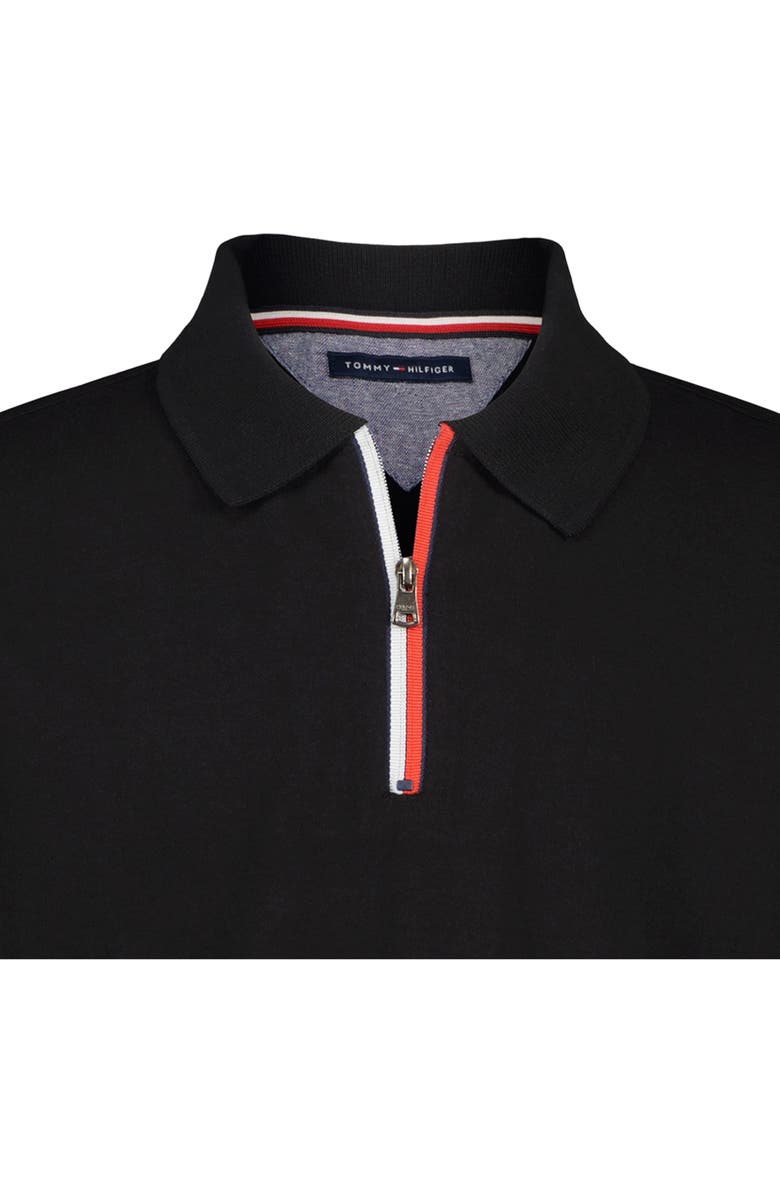 Tommy Hilfiger Signature Zip Short Sleeve Polo, Alternate, color,