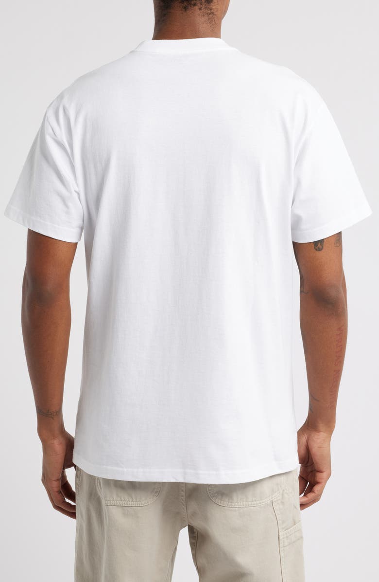 Carhartt Work In Progress Label Script Organic Cotton Graphic T-Shirt, Alternate, color, 