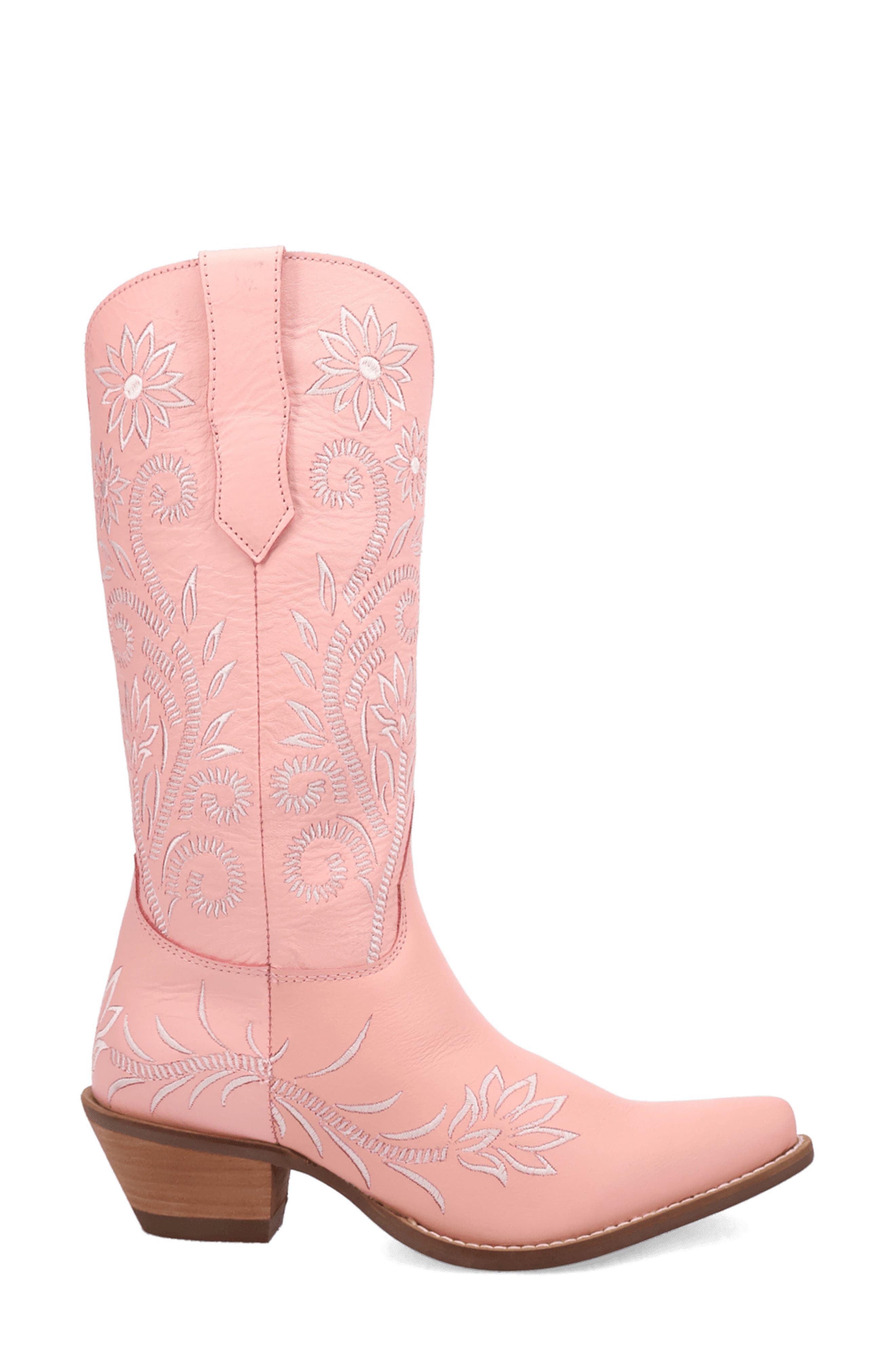 Buttercup Embroidered Western Boot, Alternate, color, PINK