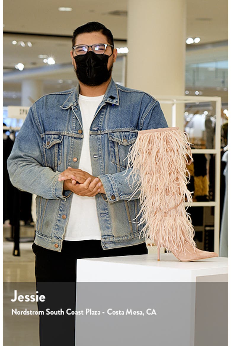 Shake-Ya Feather Over the Knee Boot video
