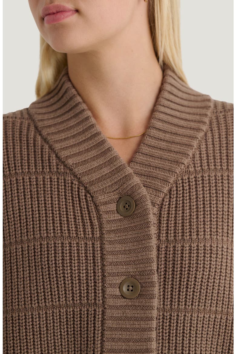 Coastloom Cardigan, Alternate, color, FOSSIL