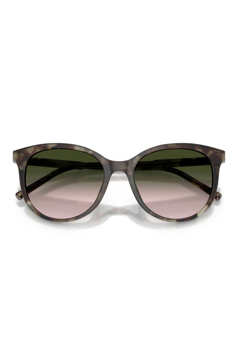 55mm Phantos Sunglasses, Alternate, color, GREEN HAVANA / BROWN GREEN