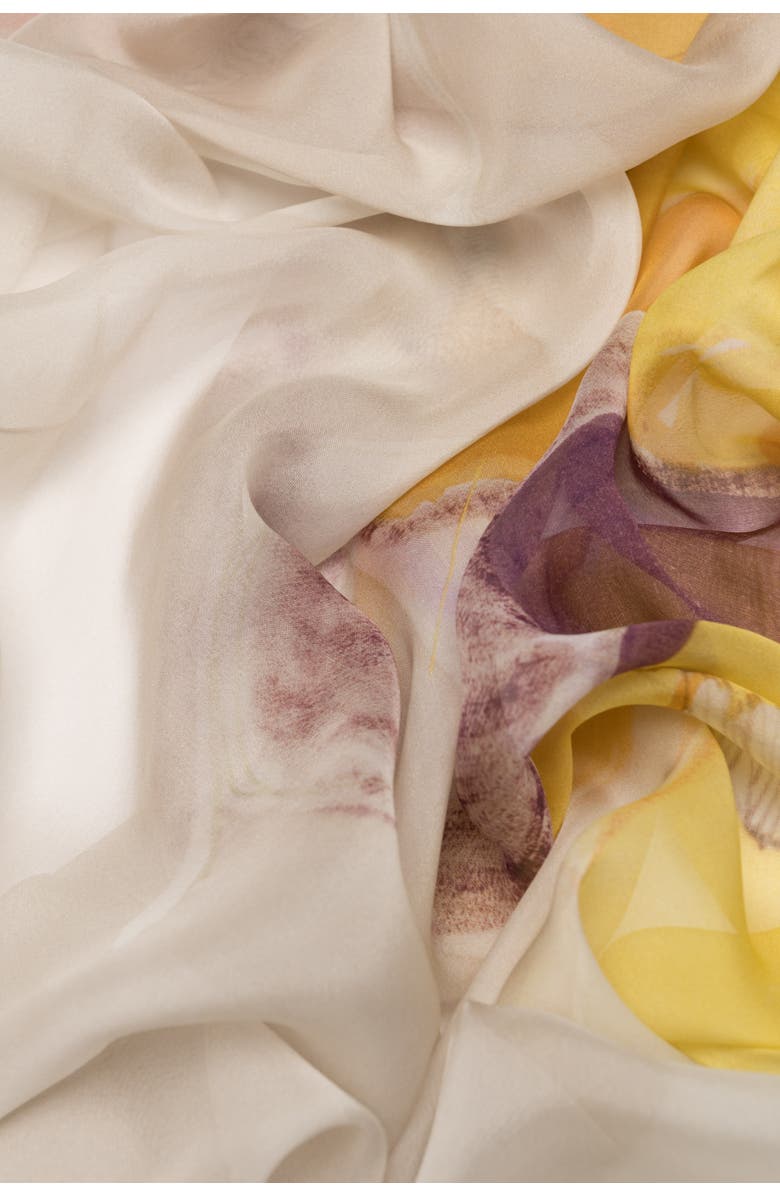 Elizabetta Sonia - Large Silk Scarf for Women, Alternate, color, Beige