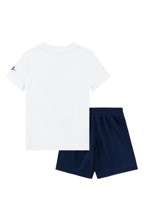 Nike Kids' Futura Graphic Tee & Shorts In Midnight