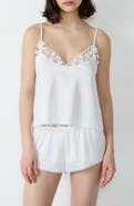 Etam Amour Caraco Appliqué Camisole