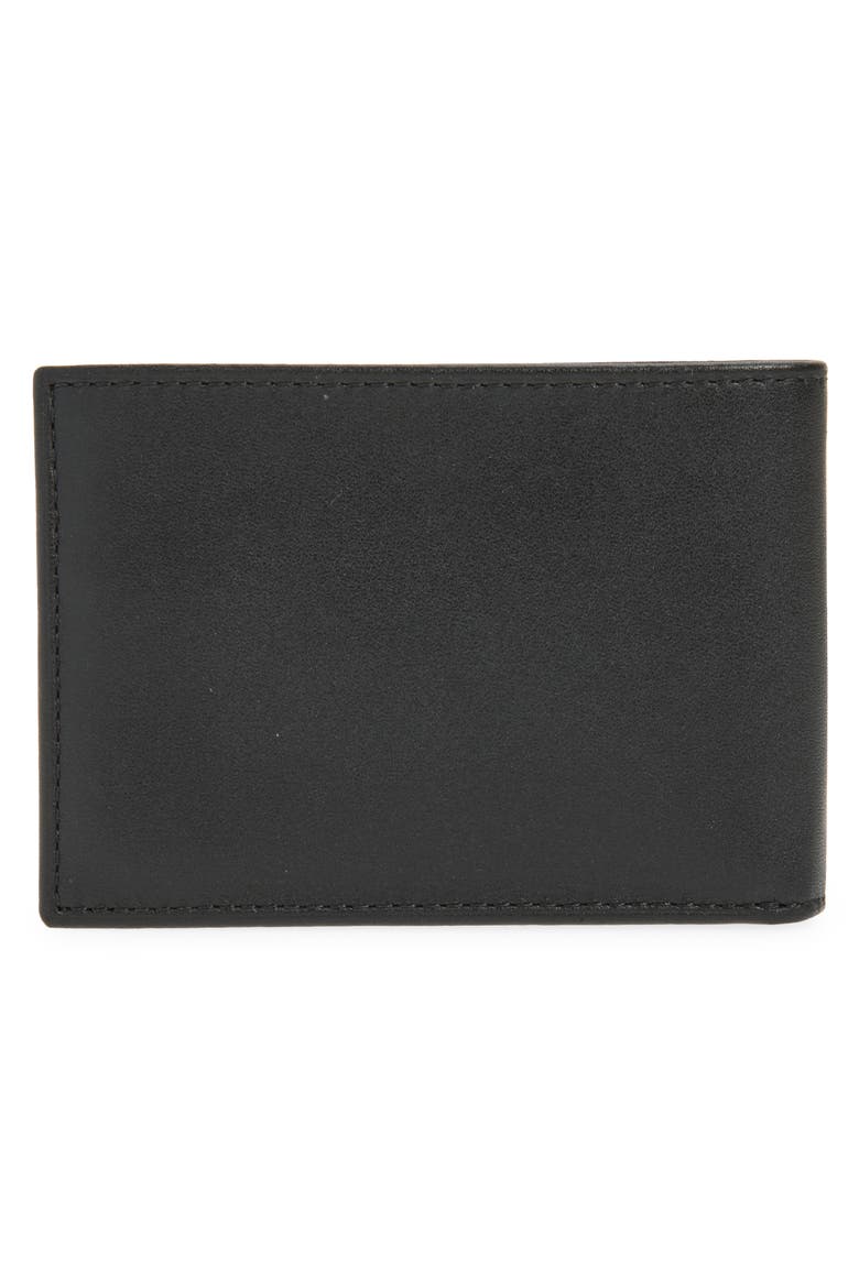 Delta ID Lock Shielded Slim Single Billfold, Alternate, color, BLACK