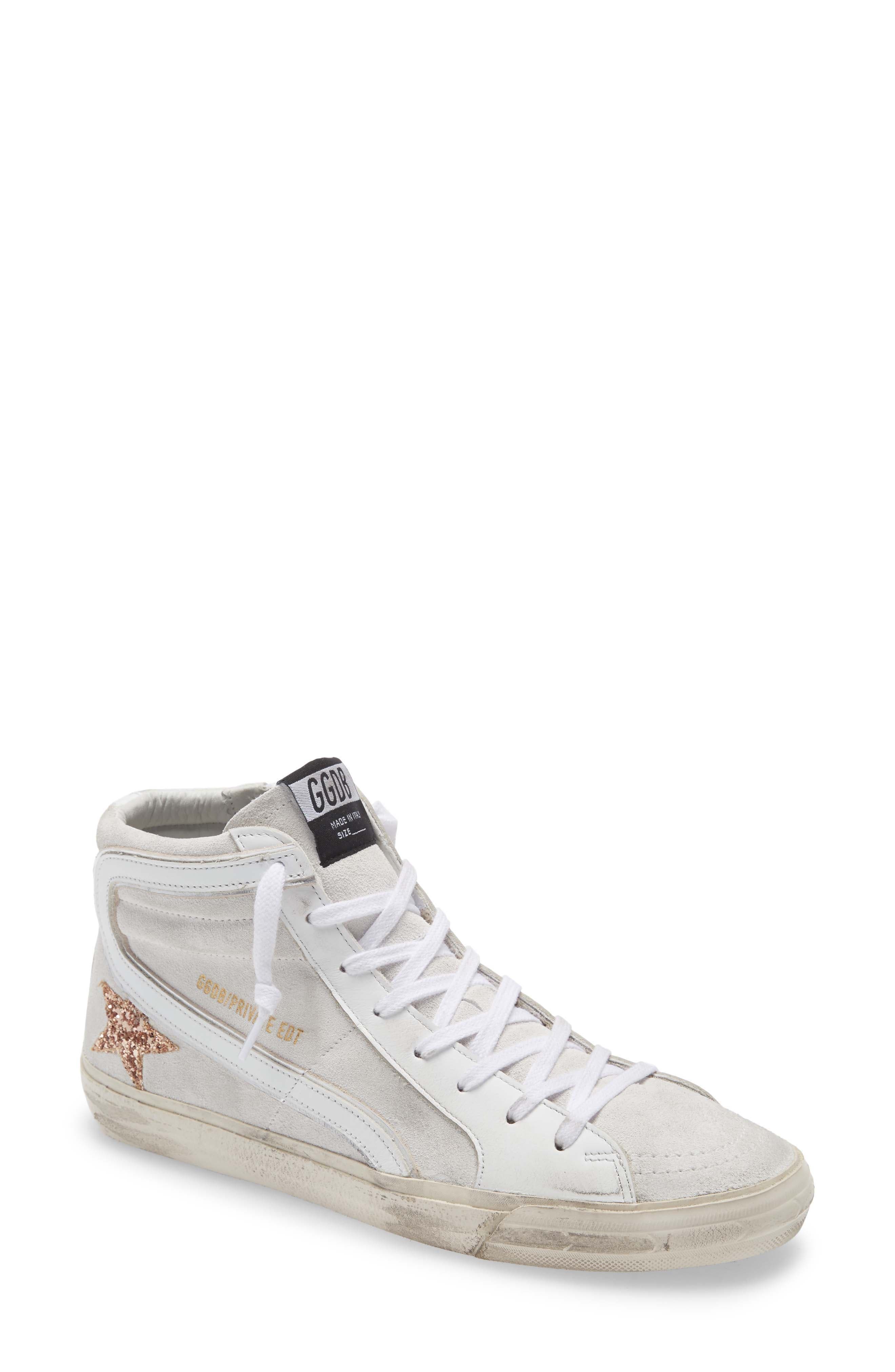 Golden Goose Slide High Top Sneaker, Main, color, 