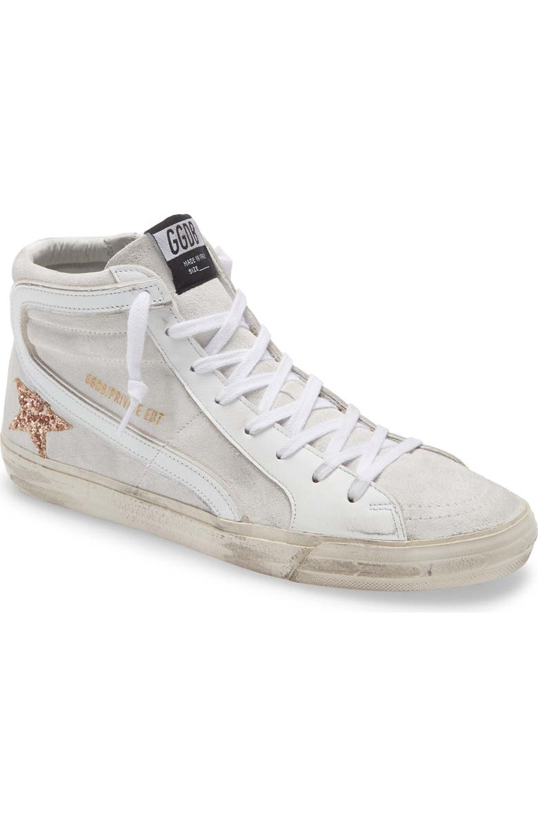 Golden Goose Slide High Top Sneaker, Main, color,