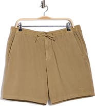 Barbour Relaxed Fit Cotton Oxford Cloth Drawstring Chino Shorts