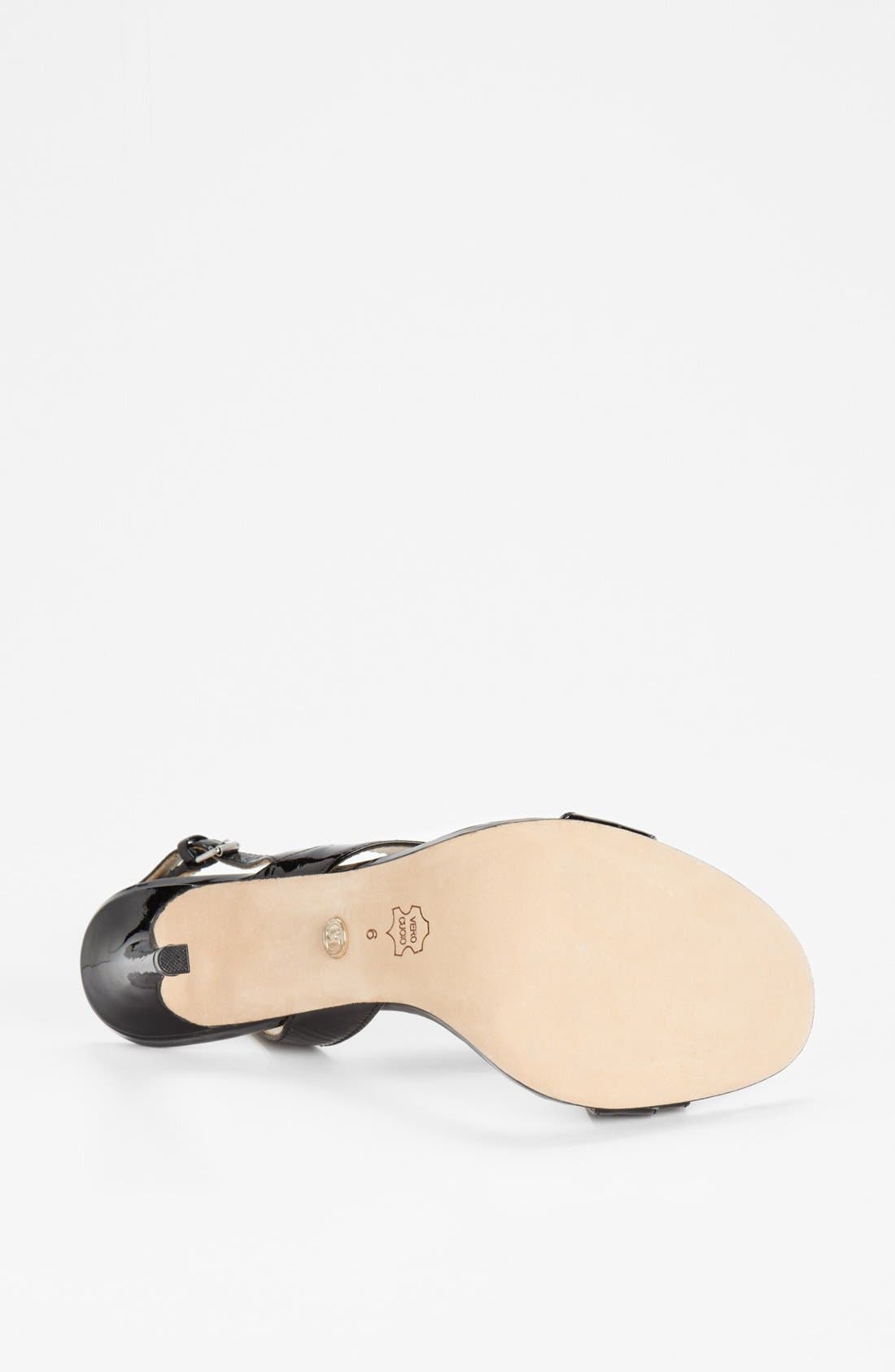 Charles David 'Karis' Sandal, Alternate, color, BLACK PATENT