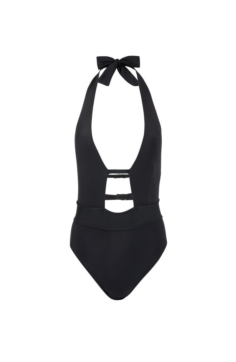 Adore Me Brinlee Swimwear One-Piece, Alternate, color, Black