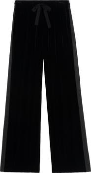 Zadig & Voltaire Poma Velvet Drawstring Pants