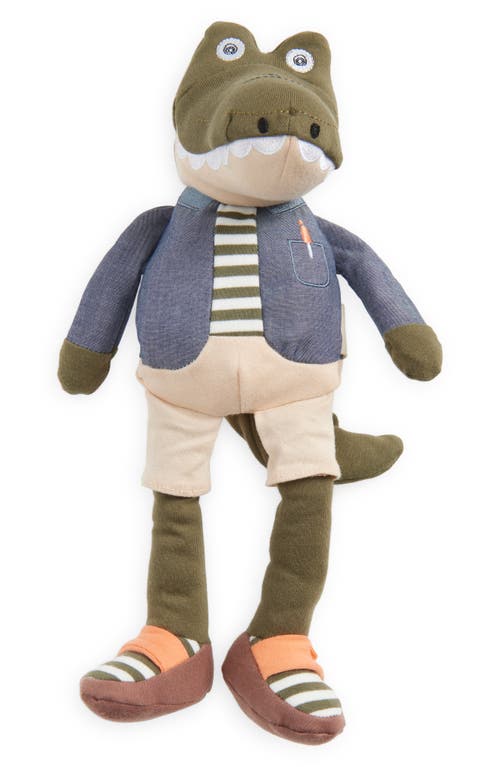 APPLE PARK City Pal Organic Cotton Stuffed Animal in Professor Allistor Alligator  product
