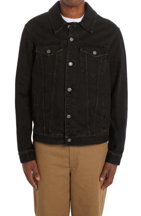 Logo Patch Denim Jacket