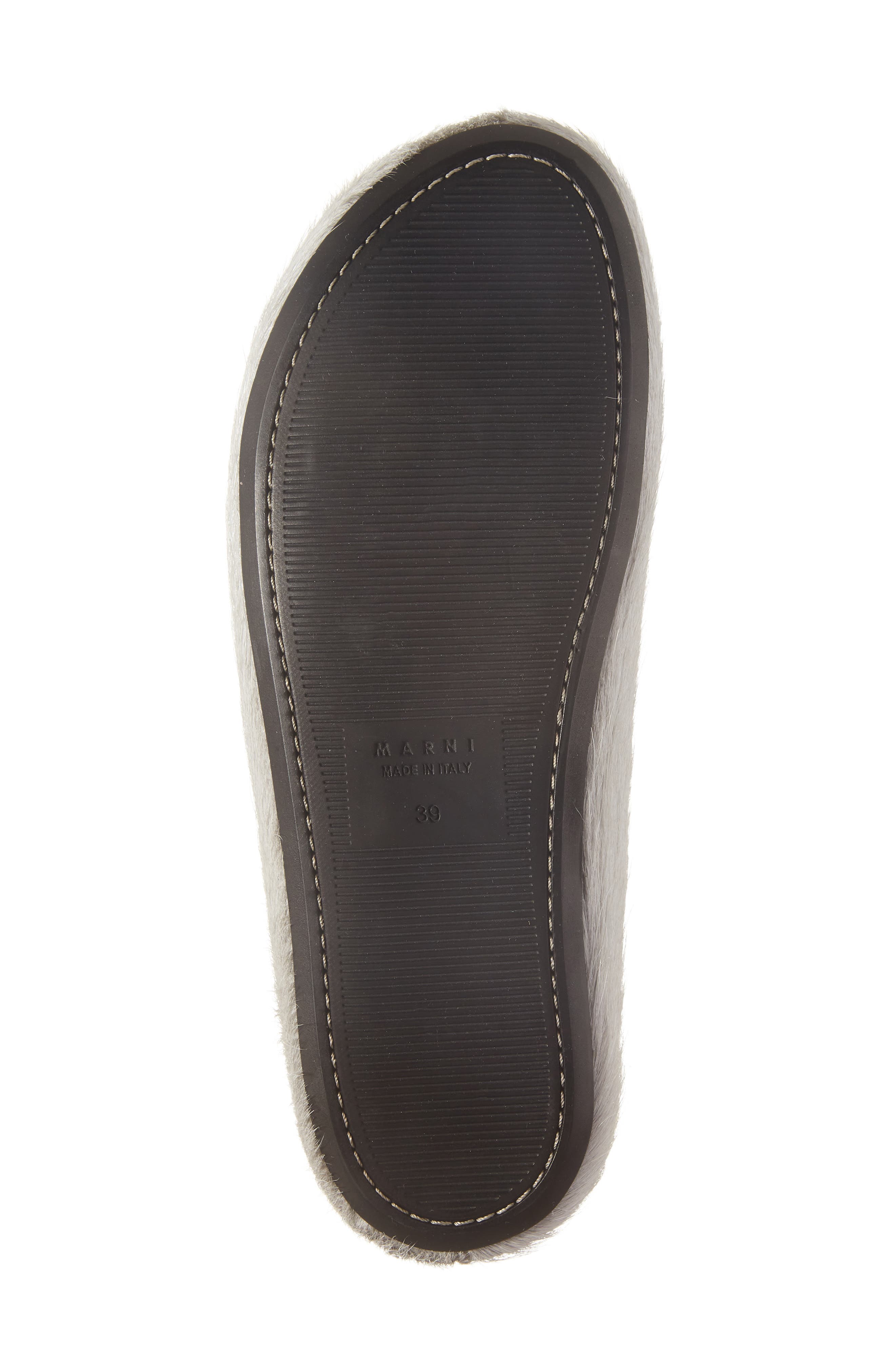 Marni Fussbett Sabot Genuine Calf Hair Clog, Alternate, color, 