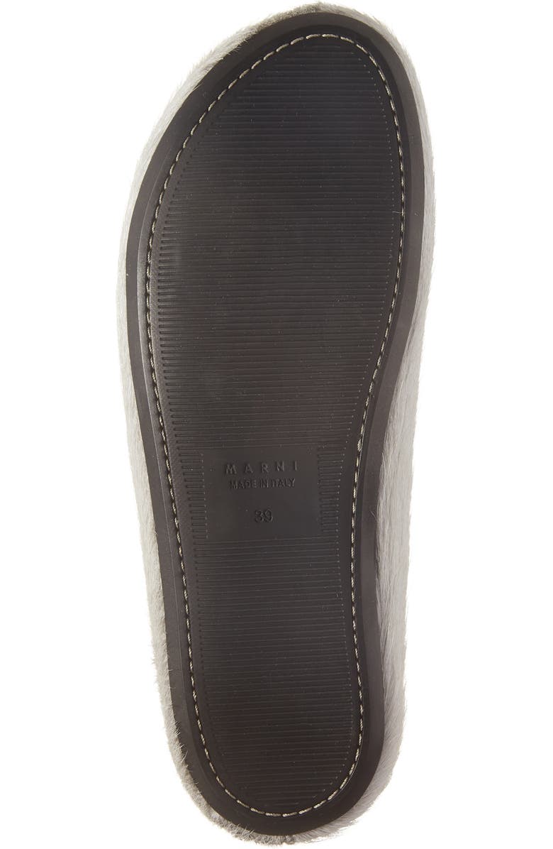 Marni Fussbett Sabot Genuine Calf Hair Clog, Alternate, color,