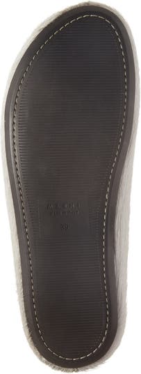 Fussbett Sabot Genuine Calf Hair Clog
