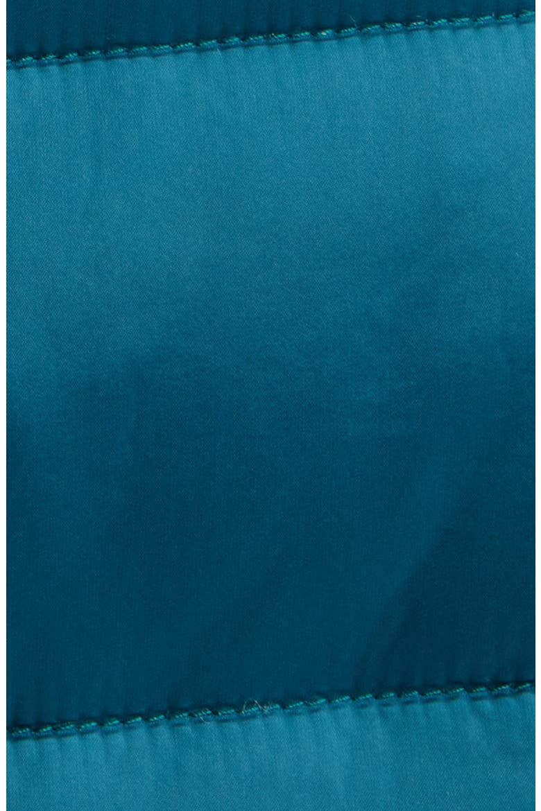 Caroline Water Repellent Satin Puffer Jacket, Alternate, color, HORIZON BLUE