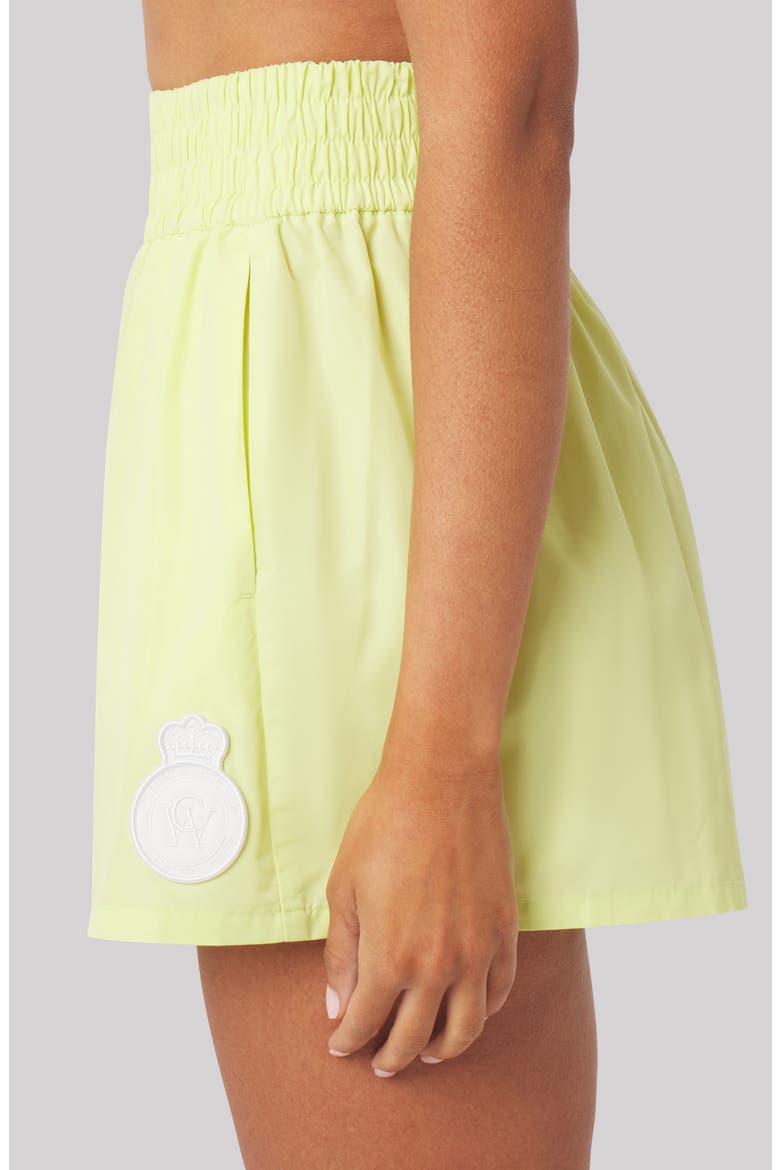 Casey Woven Shorts, Alternate, color, SUNNY LIME GREEN