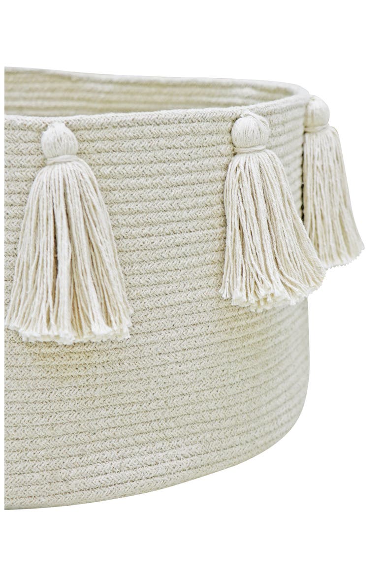 Tassel Basket, Alternate, color, NATURAL