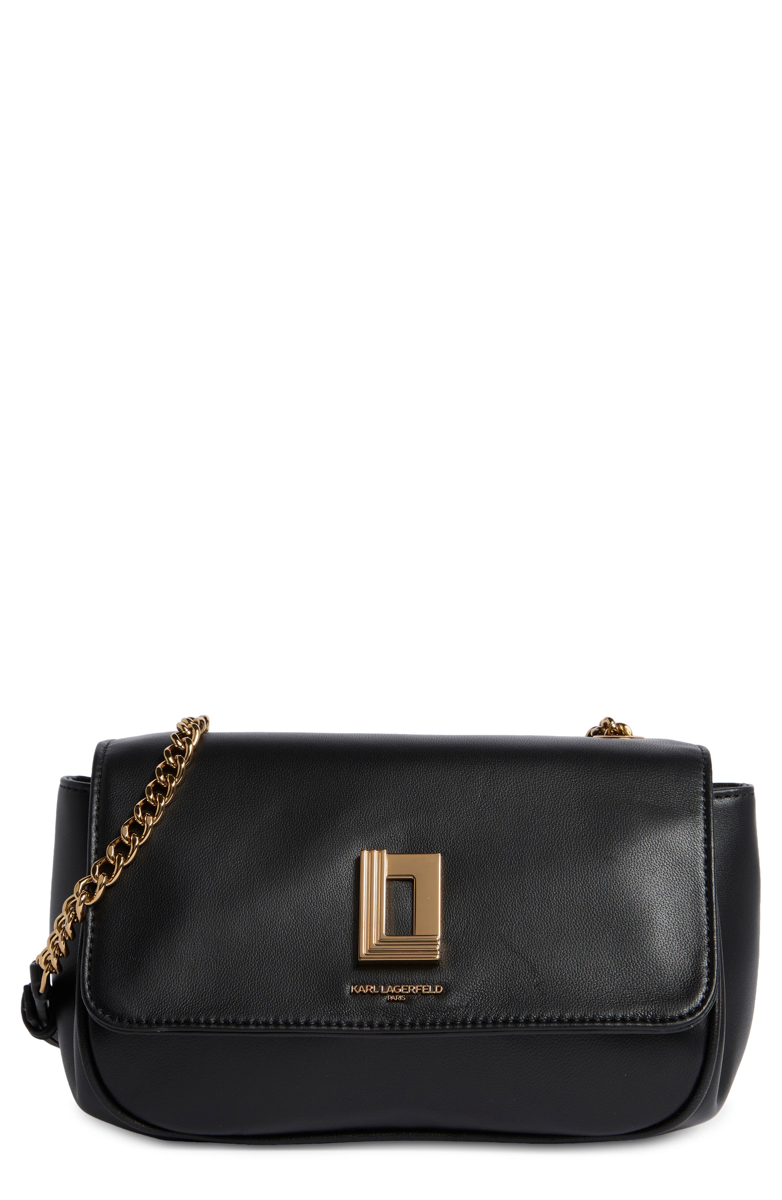 Delaine Leather Crossbody Bag