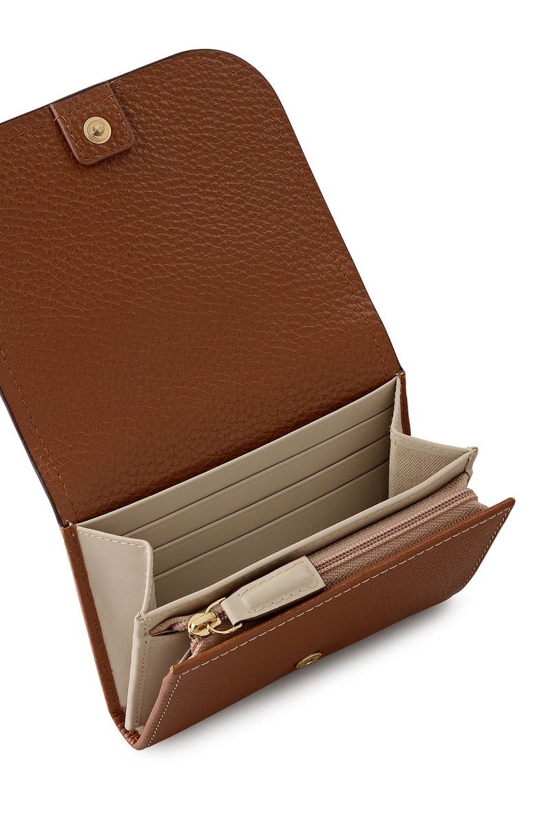 Radley Medium Maldon Mews Leather Wallet, Alternate, color, Cognac