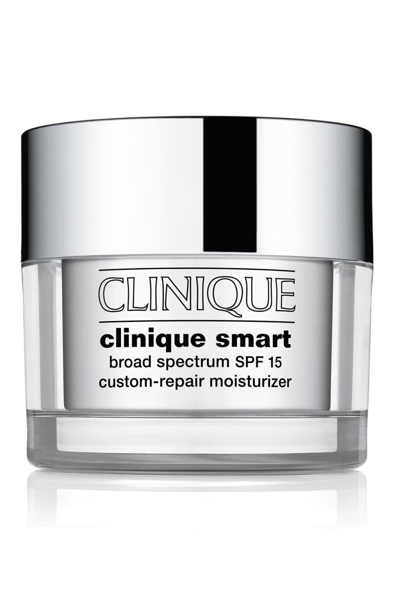 Smart Broad Spectrum SPF 15 Custom-Repair Moisturizer for Dry to Combination Skin, Main, color, NO COLOR