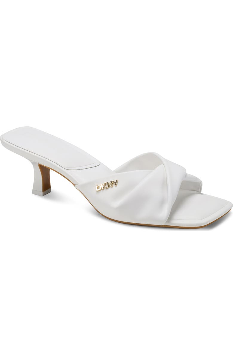 DKNY Jolaine Twist Sandal, Main, color, Marshmallow