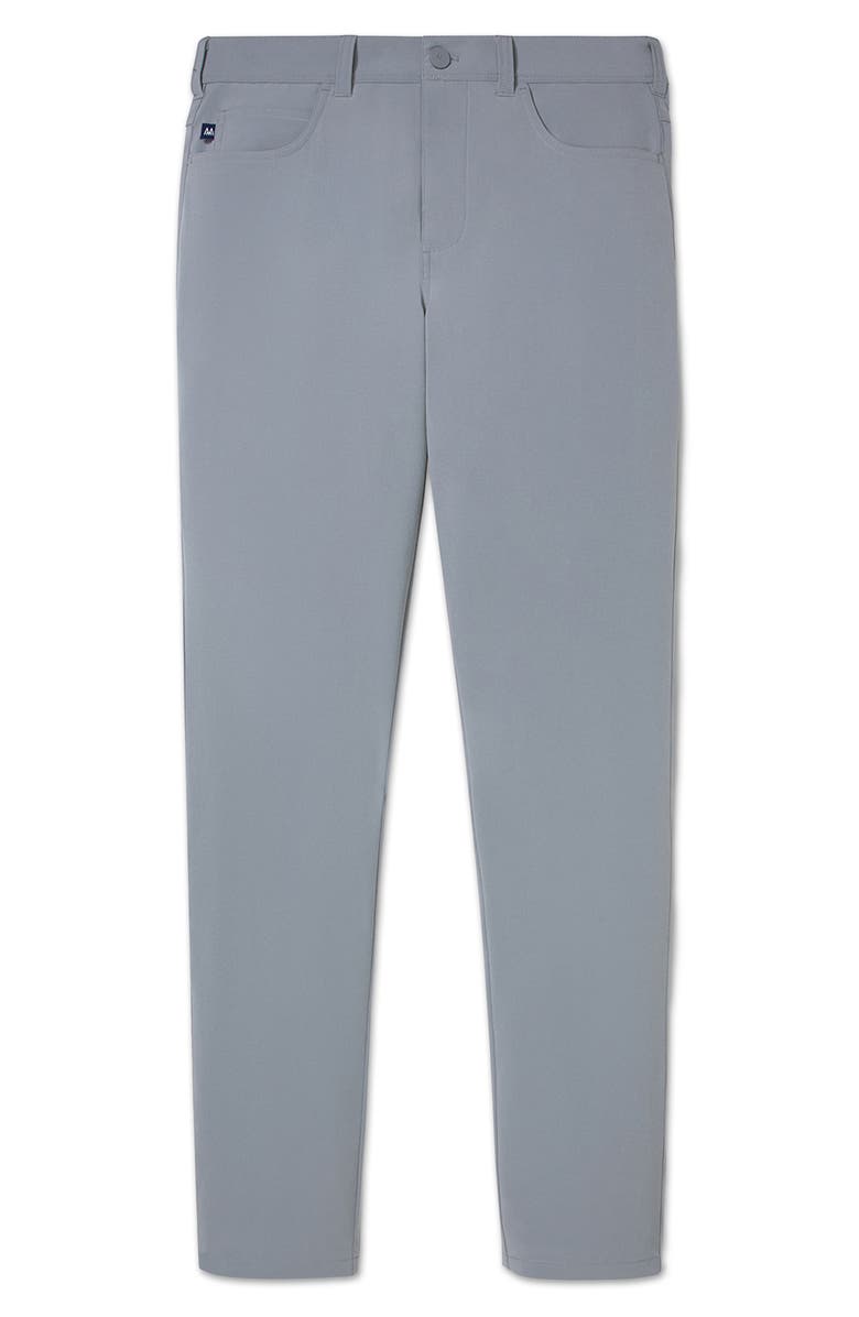 Mizzen+Main Helmsman Slim Fit Performance Chinos, Alternate, color, Smoke