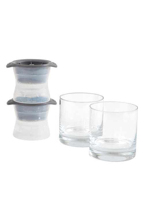 Schott Zwiesel Basic Bar Motion 4-Piece Whiskey Set in Clear 