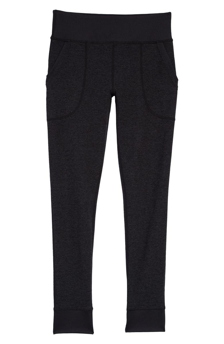 Zella Girl Kids' Restore Soft Cozy Pocket Leggings, Main, color,