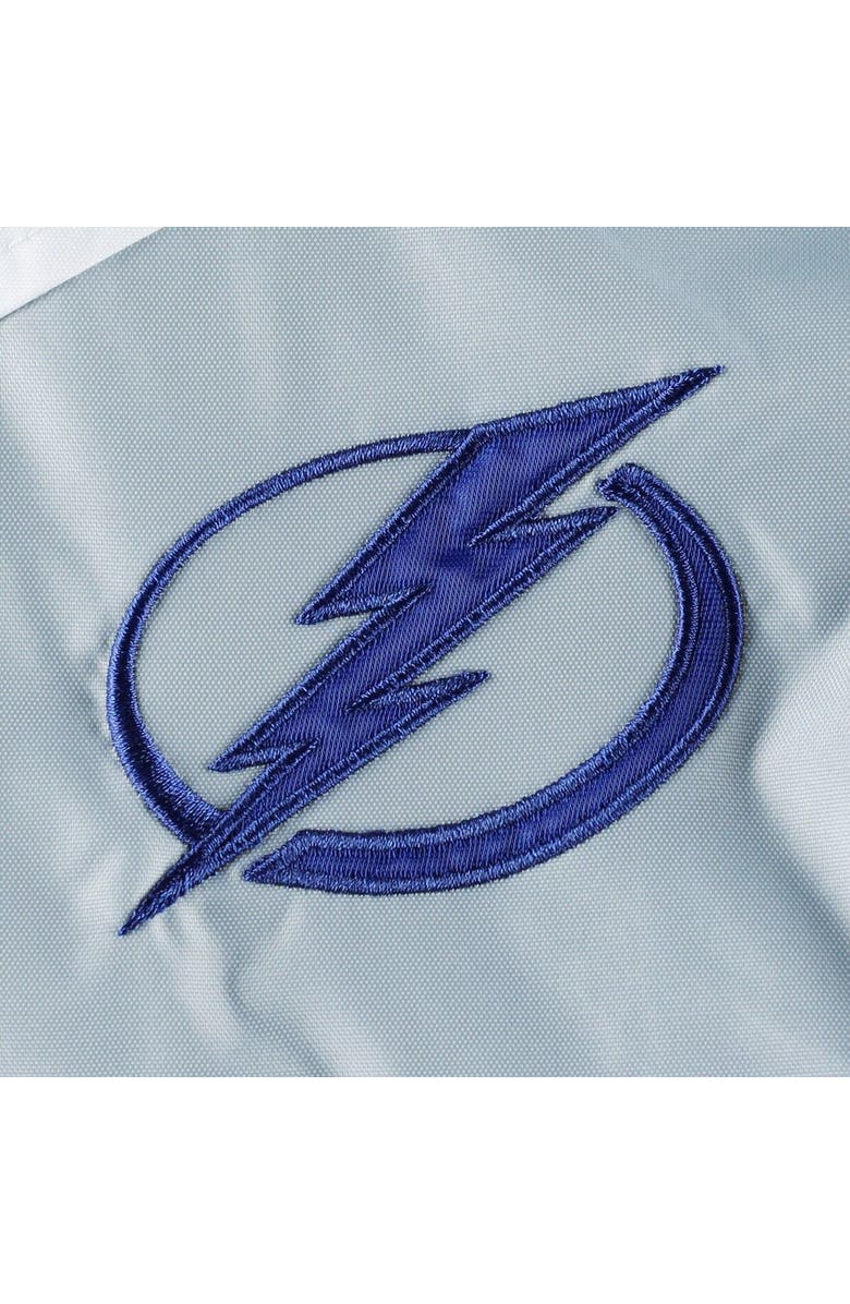 Tommy Hilfiger Women's Tommy Hilfiger Blue/Silver Tampa Bay Lightning Staci Half-Zip Windbreaker Jacket, Alternate, color, Blue