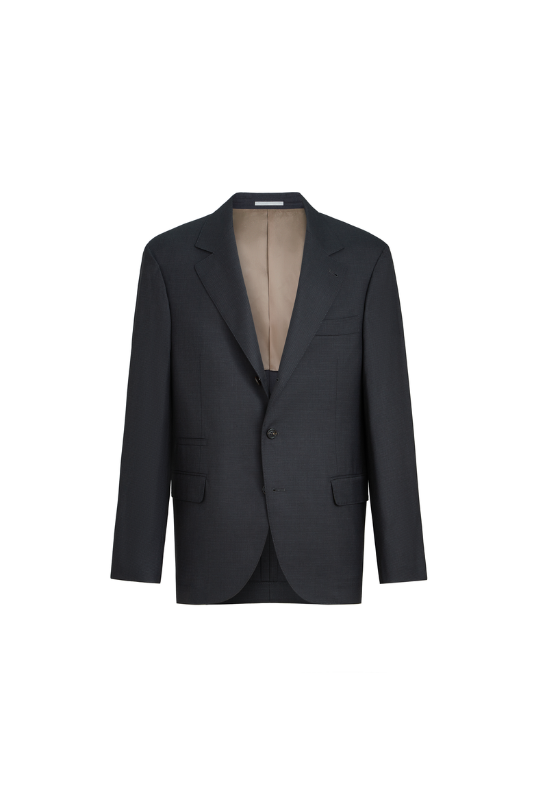 Houndstooth blazer, Alternate, color, Anthracite