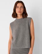 Whistles Knitted Sleeveless Vest