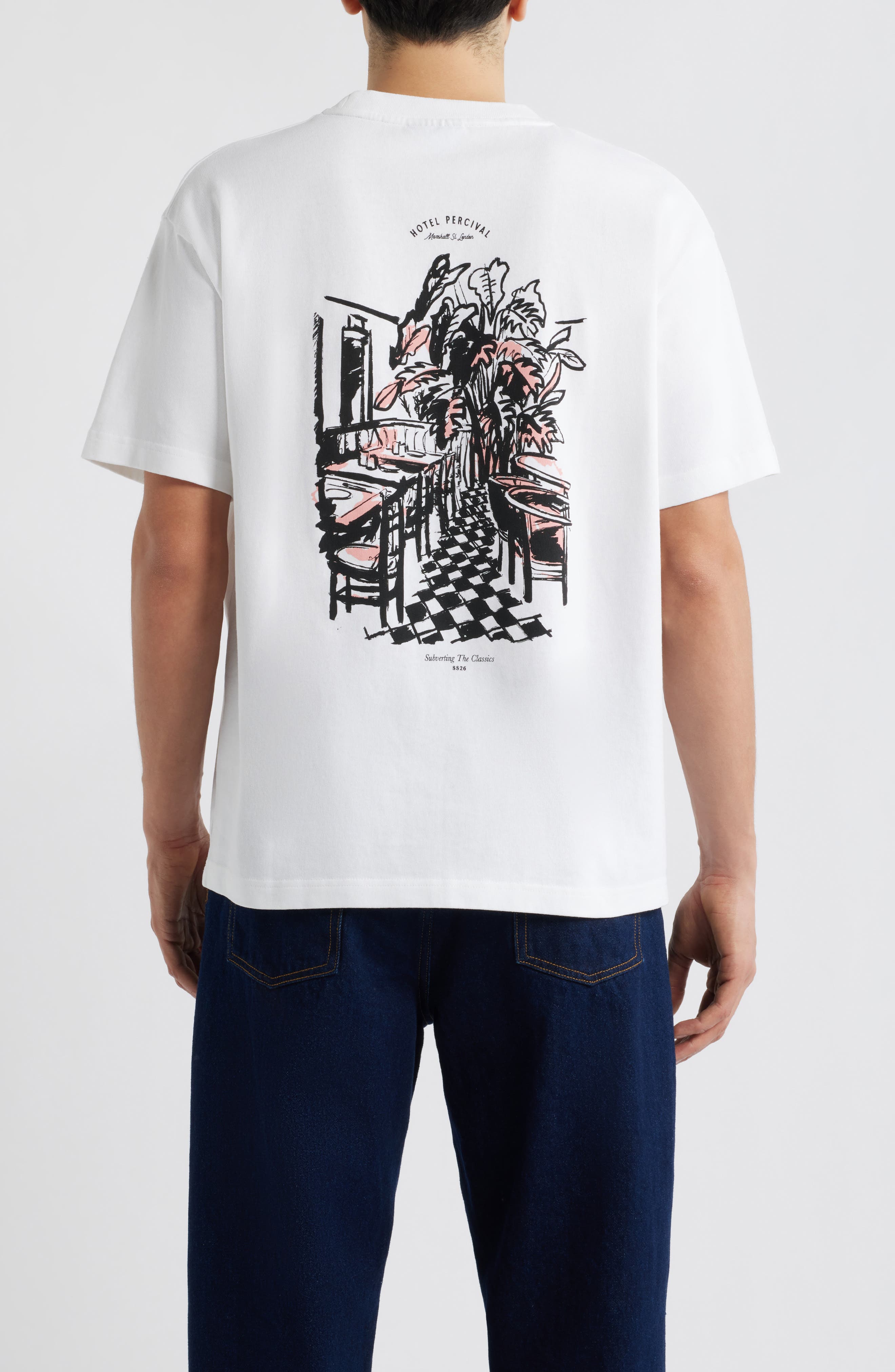 Hotel Bistro Oversize T-Shirt - image 2