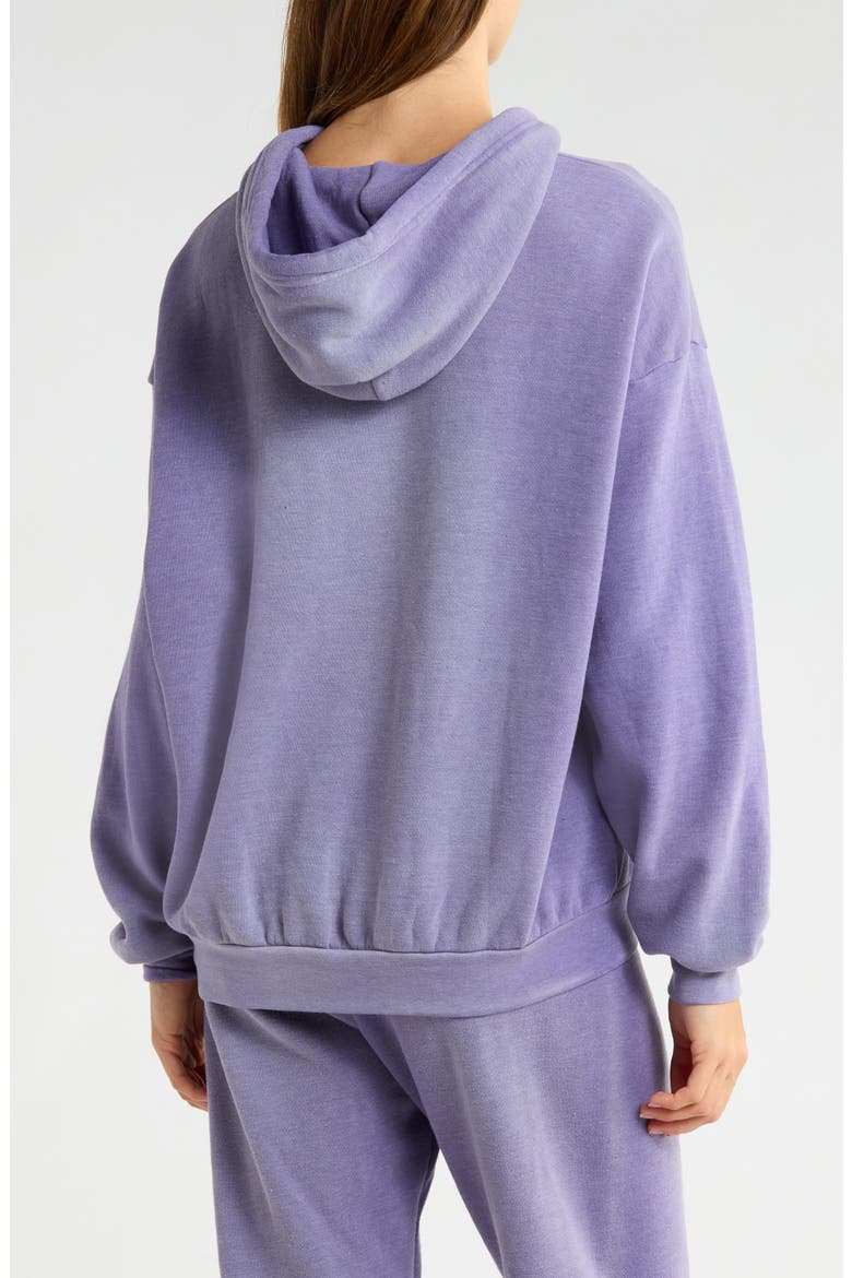 Logo Relaxed Fit Graphic Hoodie, Alternate, color, FADED GRAPE