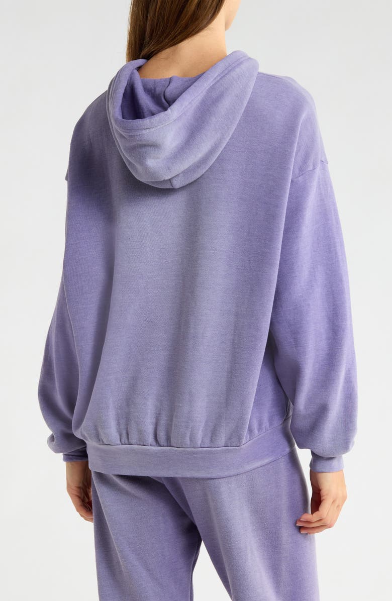 Aviator Nation Logo Relaxed Fit Graphic Hoodie, Alternate, color, Faded Grape