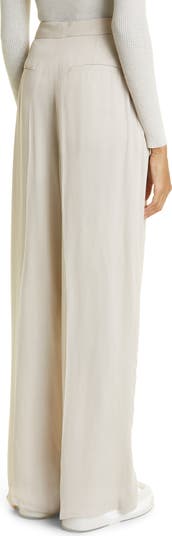Fabiana Filippi Fluid Crepe Straight Leg Pants | Nordstrom