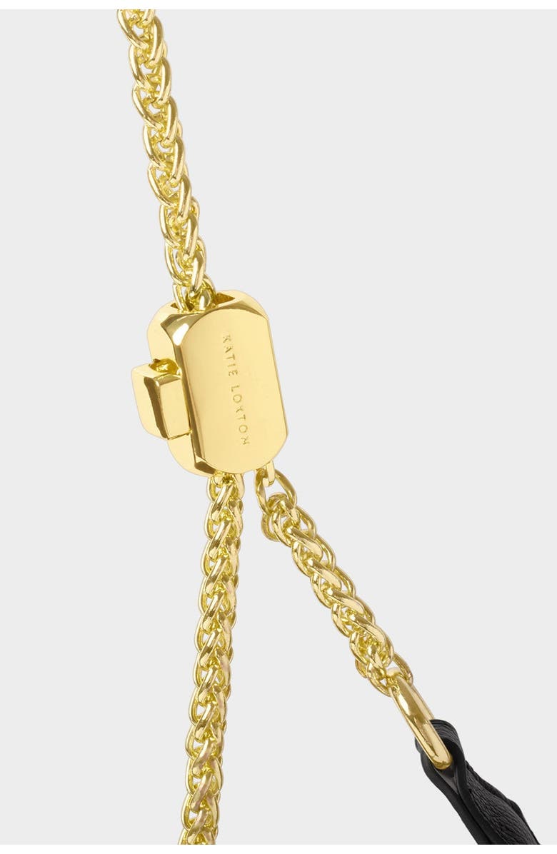 Katie Loxton Remi Slider Chain Shoulder Bag, Alternate, color, Black