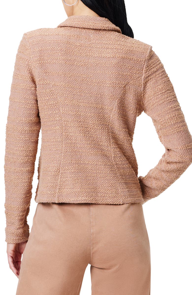 NIC+ZOE Textured Knit Blazer, Alternate, color, Lark