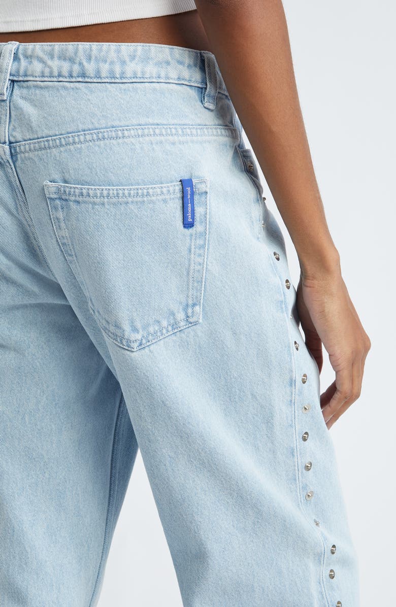 Paloma Wool Crowd Studded Boyfriend Jeans, Alternate, color, 