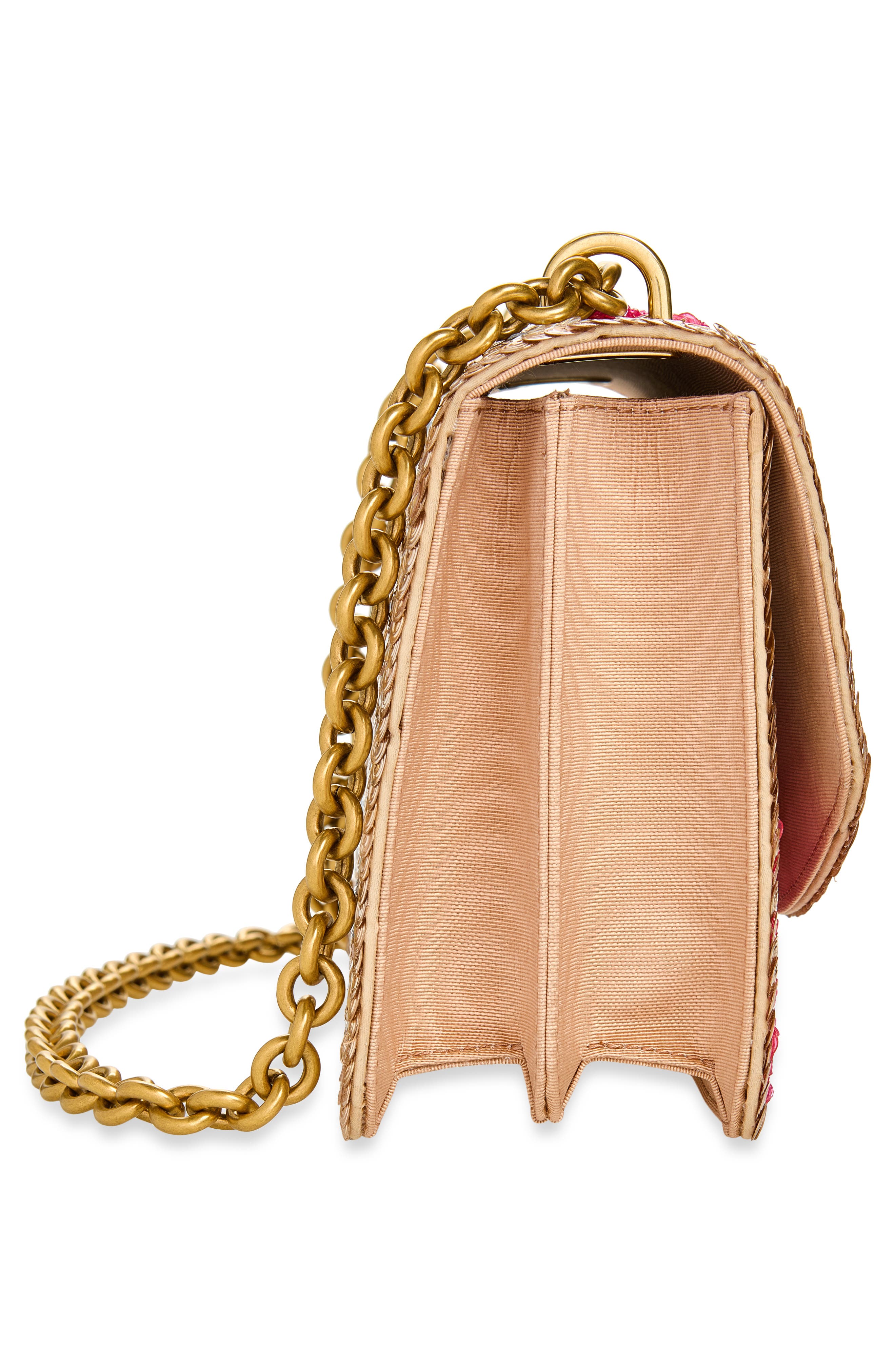DeVain Sequin Shoulder Bag, Alternate, color, PINK MULTI
