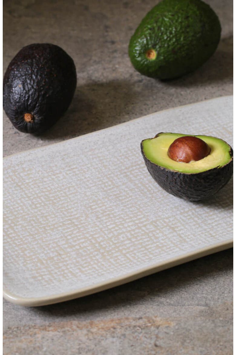 Rectangular Platter Juta Medium Set of 4, Alternate, color, Latte