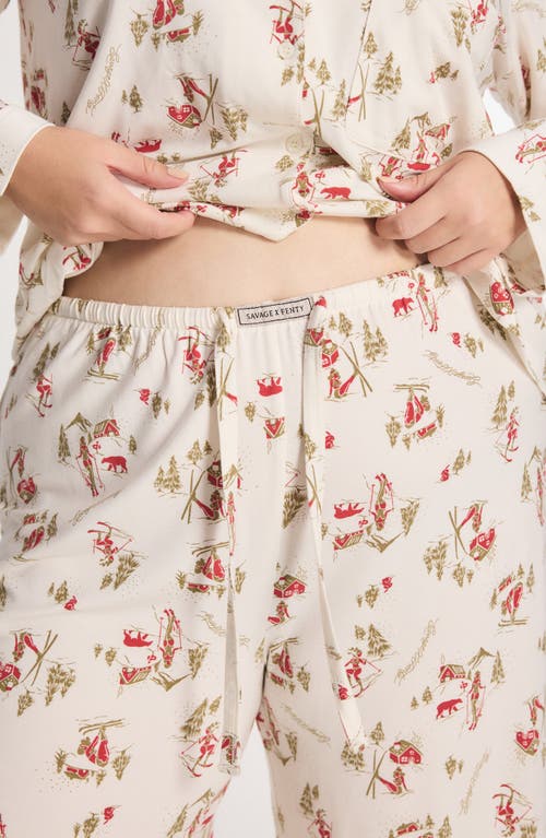 Savage X Fenty Softcore Modal Sleep Pants In Multi