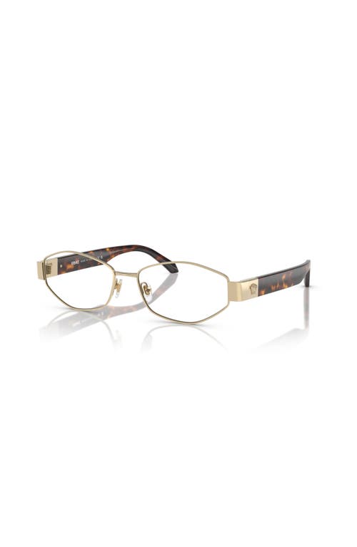 Versace 53mm Irregular Optical Glasses In Multi