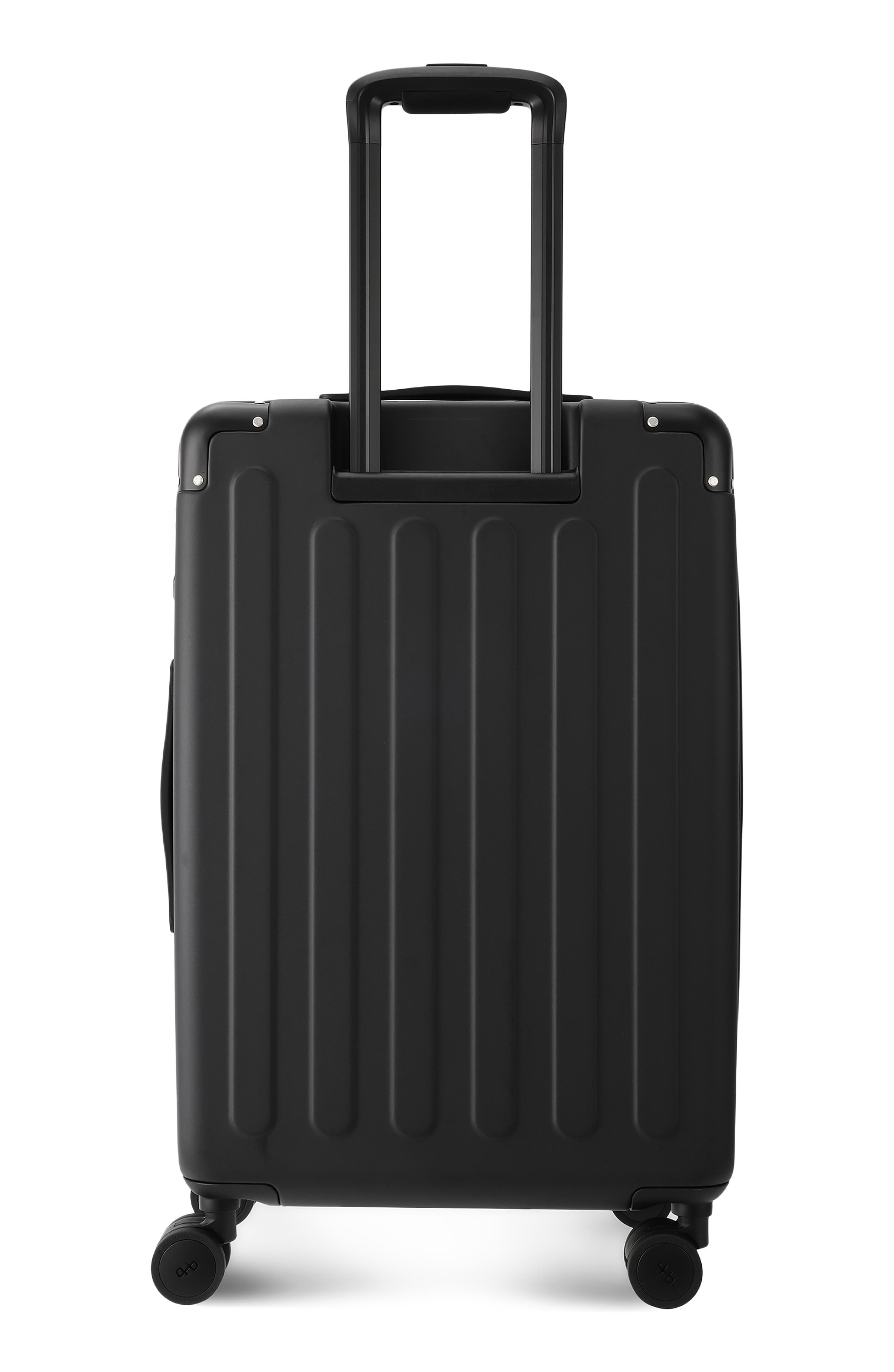 Hedgren Nostos Matte Medium Spinner Suitcase, Alternate, color, Nocturne