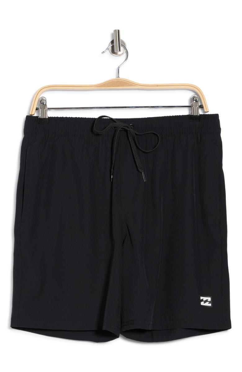 Billabong Volley Swim Trunks, Main, color, Black