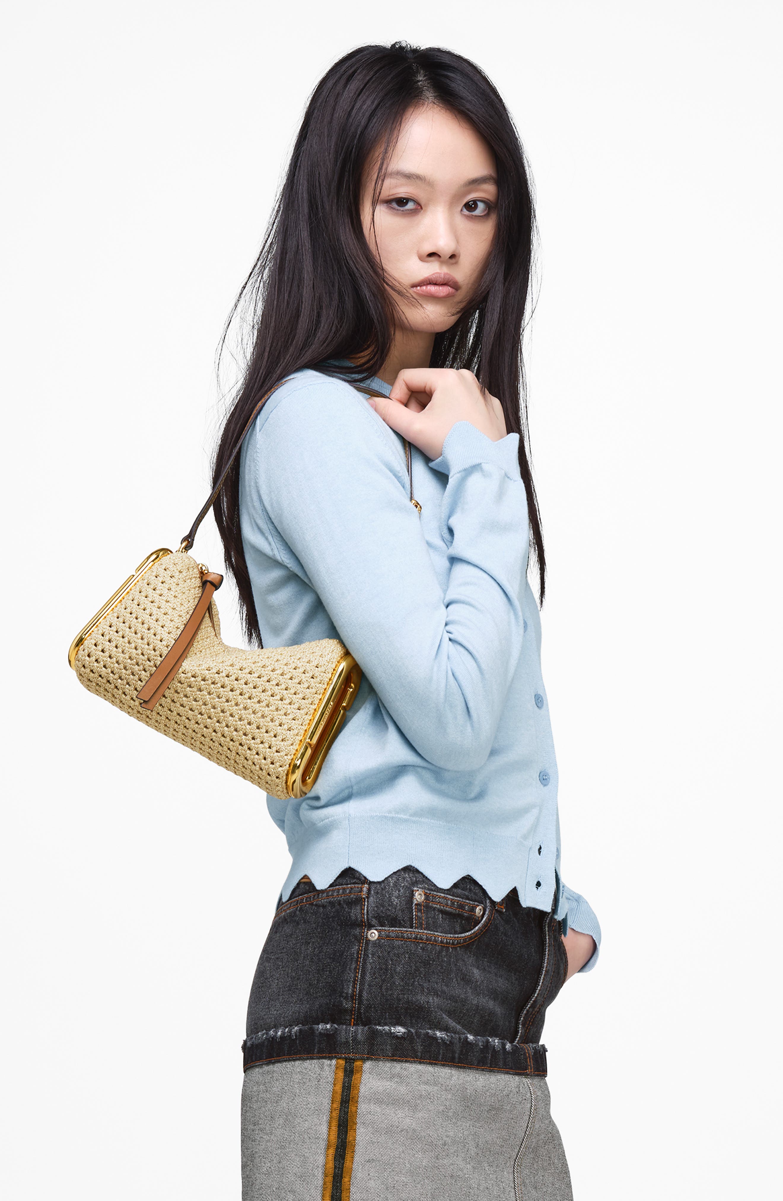 Scene Shoulder Bag, Alternate, color, CHAMPAGNE