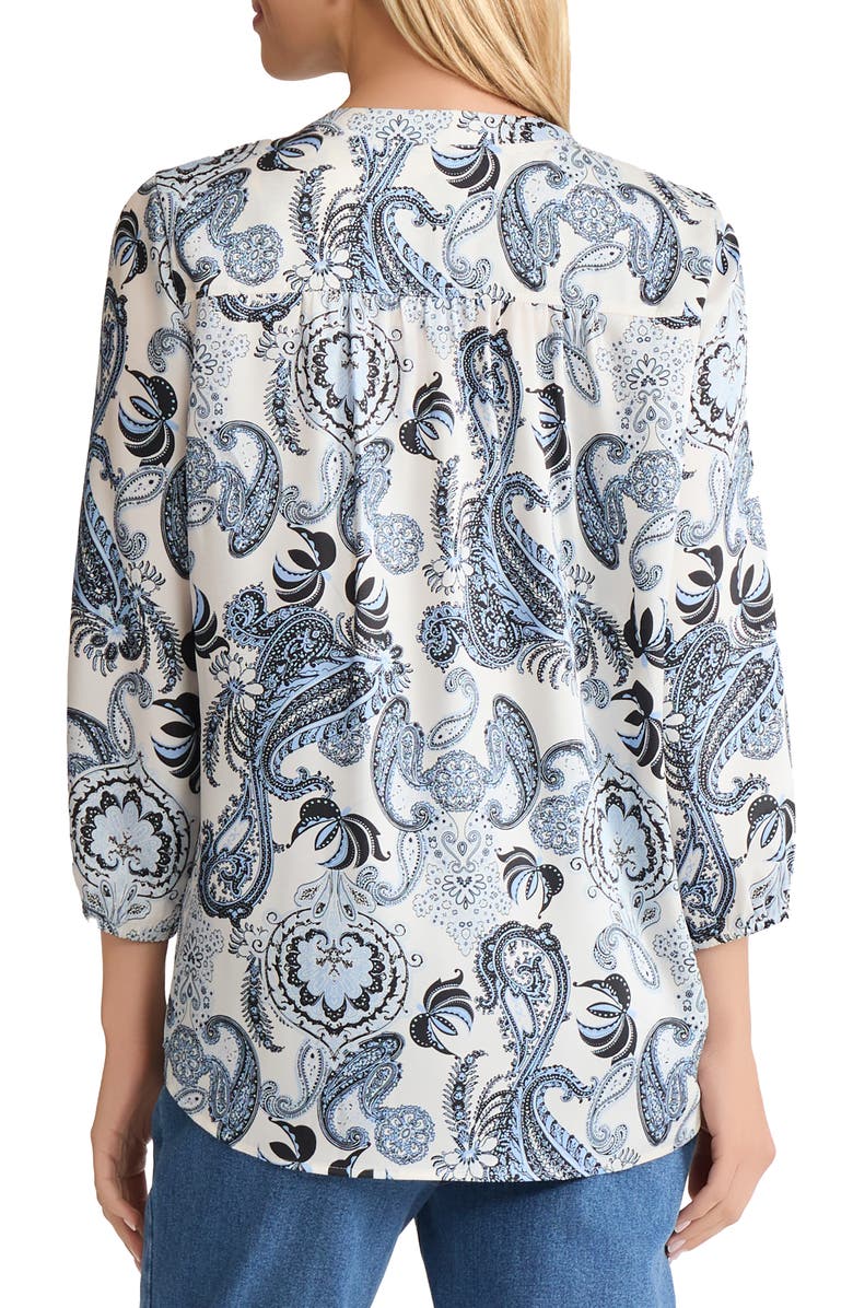 Jones New York Paisley Print Top, Alternate, color, 