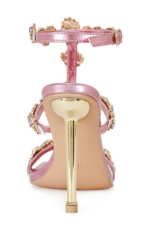 Azalea Wang Khai Ankle Strap Sandal In Pink